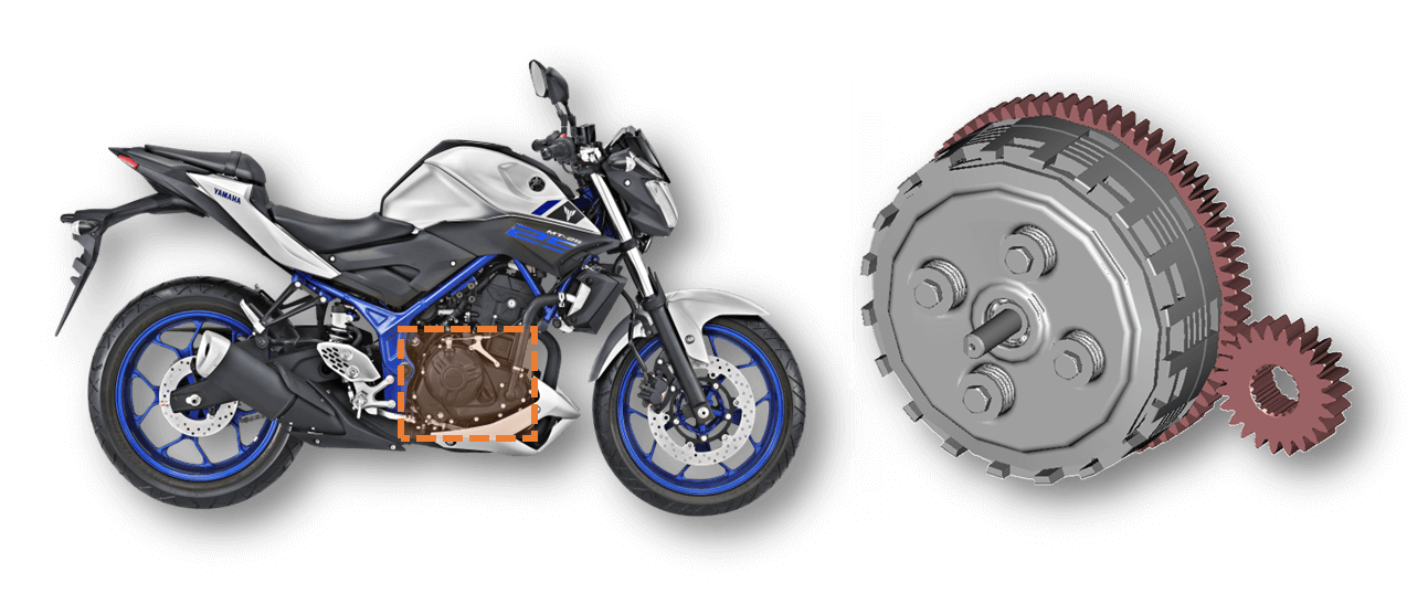 MT03 Primary Drive Gear